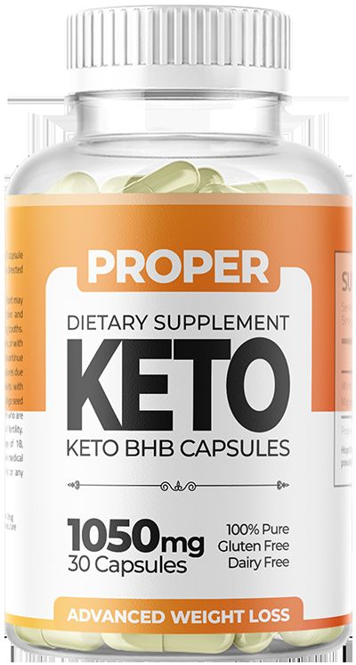 Proper keto bhb capsules Producto