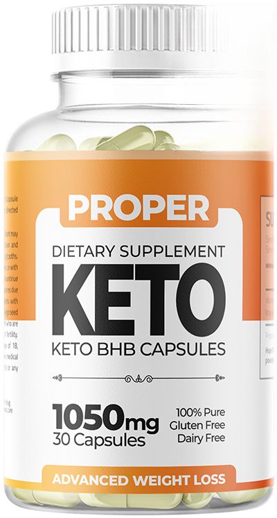 Proper keto bhb capsules
